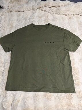 YoungLA Olive Green Short Sleeve Crew Tee
